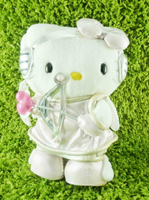 【震撼精品百貨】Hello Kitty 凱蒂貓 KITTY絨毛娃娃-21世紀天鵝造型-M 震撼日式精品百貨