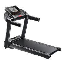 Household small multifunctional free mute Mini foldable exercise fitness equipment motorless mechanical treadmill