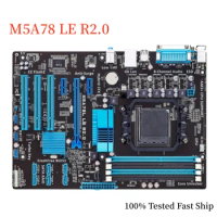 For ASUS M5A78 LE R2.0 Motherboard 32GB Socket AM3+ DDR3 ATX Mainboard 100% Tested Fast Ship