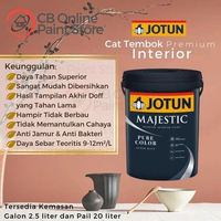 CAT TEMBOK JOTUN - CHI 7236 - PAIL M. PURE COLOUR