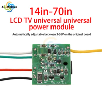 DC Sampling 14-70 inch LCD TV Switch 5-24V Power Module Adjustable Universal Screen High-power Power Supply