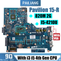 For HP Pavilion 15-R Laptop Motherboard LA-A992P 765316-501 760968-501 775395-501 i3 i5 4th Gen GPU 2G Notebook Mainboard