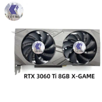 CCTING Graphics Card RTX 3060 Ti 8GB X-GAME GDDR6 256bit NVIDIA GPU DP*3 PCI Express 4.0 x16 rtx3060ti 8gb Video card