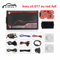 2023 KESS V2.80 EU V2 V5.017 V2.53 KTAG 4LED V7.020 V2.25 Red PCB Online No Token OBD2 ECU Chip Programmer With Murata Filter