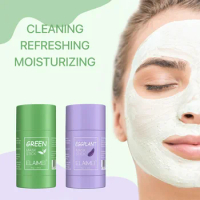 40g Green Tea Deep Cleansing Beauty Health Facial Mask Stick Pore Cleaner For Face Purifying Clay Blackhead Remover Skin Care