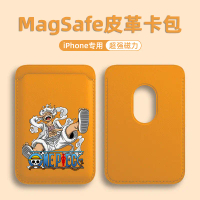 magsafe wallet ví magsafe iphone Áp dụng Apple Magsafe thẻ hút từ tính túi sau kẹp hoạt hình vua hải