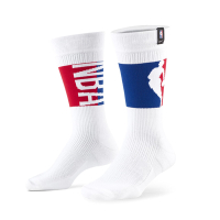 Nike 襪子 NBA 75週年款 可反摺 中筒襪 籃球襪 白 藍 紅 單雙入 長襪 DA5062-100