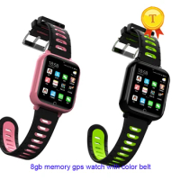 hot selling Waterproof 1GB+8GB GPS smart watch mobile phone wrist watch kids 4g gps watch support heart heart blood pressure