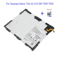1x 7300mAh Replacement Tablet Battery EB-BT595ABE For Samsung Galaxy Tab A2 10.5 SM-T590 T595 Batteries + Repair Tools kit