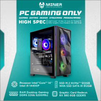 PC Rakitan Gaming Intel Core I5 14400F Core 10 Thread 16 SSD NVME 512GB Ram 32GB VGA 8GB