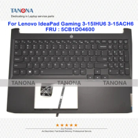 Orig New 5CB1D04600 Blk For Lenovo IdeaPad Gaming 3-15IHU6 Gaming 3-15ACH6 Palmrest w/ Us keyboard Upper Case C Shell