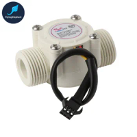 G1/2 Water Heater Water Flow Sensor Flowmeter 1-30L/min 2.0MPa For Water Control Unit / Hall flow meter