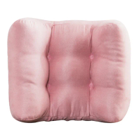【Ashley House】MIT 麂皮加厚服貼舒適電腦椅專用腰枕靠墊坐墊抱午睡枕(升級加大加厚款)