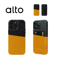 Alto iPhone 14 Pro Max 6.7吋 Metro系列 插卡式皮革全包覆輕薄防摔手機殼(真皮 插卡 防摔 輕薄 防摔)
