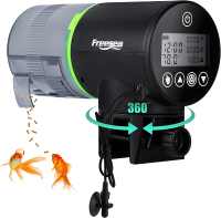 FREESEA Automatic Fish Feeder for Aquarium: Auto Fish Food Dispenser with Timer for Small Tank Betta