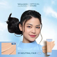 Wardah Lightening Fresh BB Tint 30ml Spf 32Pa+++ - Bb Cream Untuk Meratakan Dan Menyamarkan Noda Hit