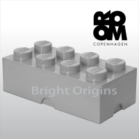 【Room Copenhagen】樂高 LEGO 八凸收納盒-灰色(40040640)