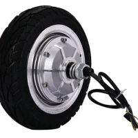 8" 350W 24V disc brake electric wheel electric scooter wheel hub motor skateboard wheels hub motor
