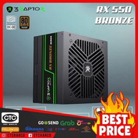 RAPTOR RX 550 BRONZE - POWER SUPPLY | 550Watt | 80+ BRONZE - PSU 550W