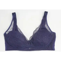 VIVIEN Bra Wanita Tanpa Kawat Wireless Busa Tipis Cup 3/4 Mix Lace Renda 36A s/d 40C Women Wirefree 