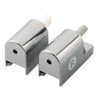 2PCS Toilet Seat Soft Close Hinge To Top Close Soft Release Quick Install For Most Standard Toilet Seats With Top Fix Hinge