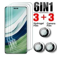 For Huawei Mate 60 Pro Hydrogel Film 6To1 Camera Glass Huawey Hauwei Mate60 Pro+ Mate60Pro 60Pro Plus 6.82'' HD Screen Protector