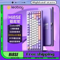 Pre Sale Leobog Hi8SE 3 Mode Mechanical Keyboard Gasket Aluminium Alloy Hot Swap Wireless Hi8 Keyboa