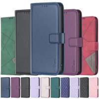 For TCL40SE Case on For TCL 40 SE Cover Solid Color Leather Wallet Phone Cover For TCL 40SE 30 SE 405 305 306 Cases Shell Coque