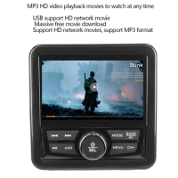 MP5 Bluetooth player for car MP3 waterproof Bluetooth player for ship, high quality bathroom playerFactory direct in stock suffi