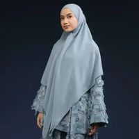 Lozy Hijab - Syifa Khimar Bandana Lozy x Syifa Kamila (Khiban Syari Bahan Voal) Denim