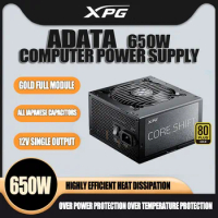 ADATA XPG 650W Gold Full Module Combat Edition Desktop Chassis Power Supply Japanese Capacitor Complete Machine