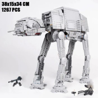 Moc Space Movie Building Blocks 1267Pcs Bricks Diy Model Modfied From 75288 Toys for Boys Children C