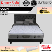 Full Set Dunlopillo Colin Kasur/Matrass/Mattress/Springbed (Soft)