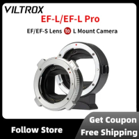 Viltrox EF-L/Pro For Canon EF EF-S to L mount Mount Adapter Auto Focus For Leica Panasonic Sigma SL2 Panasonic S1 S1R S1H S5IIX