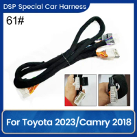 Car Radio DSP Amplifier Audio Specia Wiring Harness AMP Power Cable Fit For Toyota Camry Sienna 2018 2019 2020 2021 2022 2023