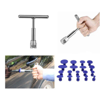 Aksesoris mobil PDR Alat Ketok Magic T Shape Dent Puller Sliding Hammer - PDR06 - No Color Terlaris
