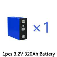 3.2V Lifepo4 Battery 300Ah Grade A Battery 12V 24V 48V Rechargeable Lithium Iron Phosphate Backup P