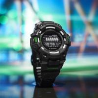 【CASIO 卡西歐】G-SHOCK 夜光迷彩 城市夜景系列藍芽手錶 畢業禮物(GBD-100LM-1)