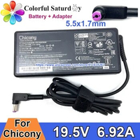 CHICONY For ACER NITRO 5 N20C2 AN515-53 AN515-44 N17C2 AN515-55-544R Laptop Charger 19.5V 6.92A A16-135PIB 135W Power Adapter