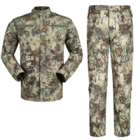 Combat BDU Suit Camo Tactical Uniform Kryptek Mandrake Camouflage Battlefield Airsoft Sniper Paintball Training Hunting Clothing