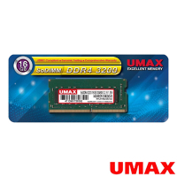 UMAX DDR4 3200 16GB 筆記型記憶體(2048x8)