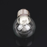 หลอดไฟเตาอบ E27 40W หลอดไฟเตาอบไมโครเวฟ 220v ทนอุณหภูมิสูง 500 องศา เหมาะสำหรับตู้โชว์ หลอดไฟ 1 ชิ้น