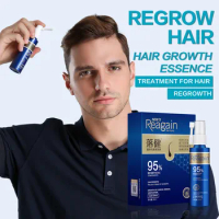 Hair Growth Essence Oil Anti Hair Loss Treatment Natural for Beard Eyebrows Growth Hair Care Products Hair Tonic Anti Hair loss
