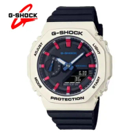 G-SHOCK GA-2100 Men's and Women's Watches Fashion Casual Sports Multi-functional Shockproof LED Display Resin Strap Quartz Watch