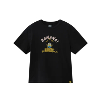 【GIORDANO 佐丹奴】女裝小小兵聯名印花上衣 minions系列(09 標誌黑)
