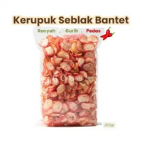 Kerupuk Seblak BANTET Pedas /Seblak Pelangi 1/2 kg