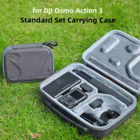 For DJI Osmo Action 3 Storage Bag Standard Storage Box Sports Camera Portable Box for DJI Action 3 Handbag Access