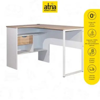 Atria Meja Komputer Akilli White Oak White
