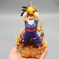 Dragon Ball Anime Figure 18cm Son Gohan Figurine Angry Magic Flash Gohan Statue Pvc Doll Collection Decoration Toys Kids Gifts