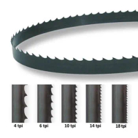 10pcs Bandsaw Blades 1790x4x0.4mm 10TPI Woodworking Tools Accessories